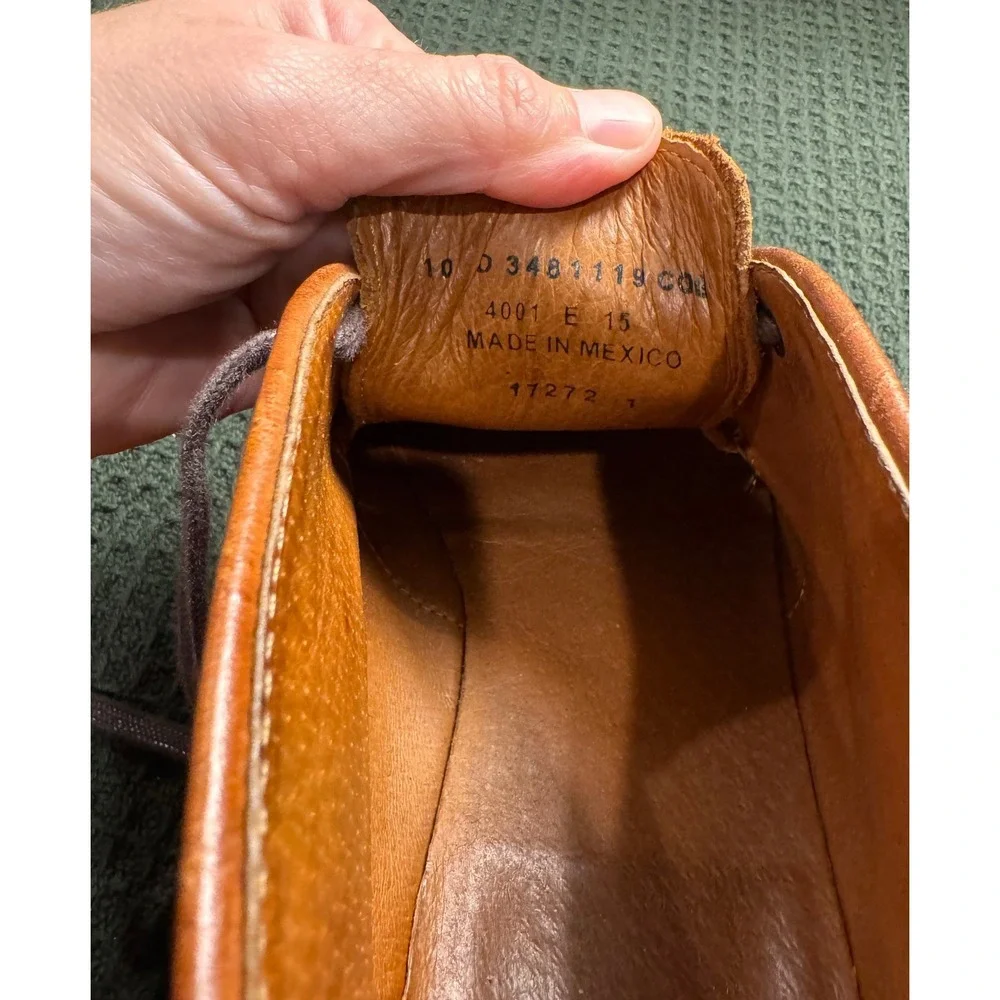 Frye leather chukka